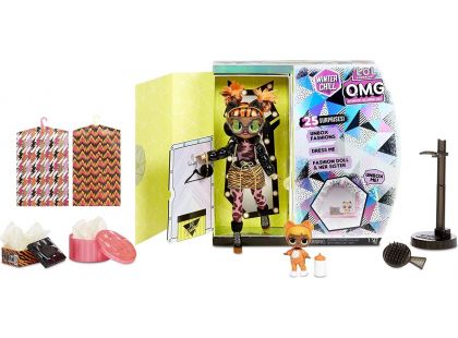 L.O.L. Surprise! OMG Winter Velká ségra Chill Missy Meow Fashion Doll - Baby Cat - Poškozený obal