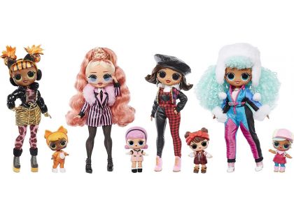 L.O.L. Surprise! OMG Winter Velká ségra Chill Missy Meow Fashion Doll - Baby Cat - Poškozený obal