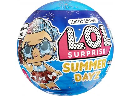L.O.L. Surprise! Summer Dayz modrá - Poškozený obal