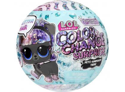 L.O.L. Surprise! Třpytivé zvířátko se změnou barvy