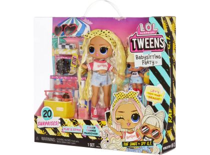 L.O.L. Surprise! Tweens - Pyžamová párty s panenkou Den na pláži s Rae Sands a SPF Q.T.