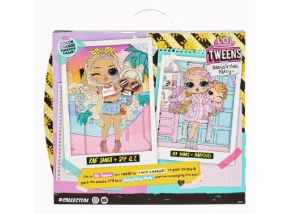 L.O.L. Surprise! Tweens - Pyžamová párty s panenkou Den na pláži s Rae Sands a SPF Q.T.