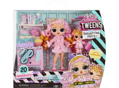 L.O.L. Surprise! Tweens - Pyžamová párty s panenkou Pyžamová párty s Ivy Winks a Babydoll