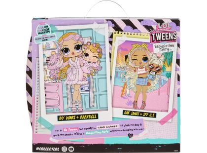 L.O.L. Surprise! Tweens - Pyžamová párty s panenkou Pyžamová párty s Ivy Winks a Babydoll