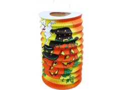 Rappa Lampion Halloween 15 cm s kalíškem na čajovou svíčku