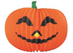 Lampion papírový, skládací Dýně 38 x 27 cm