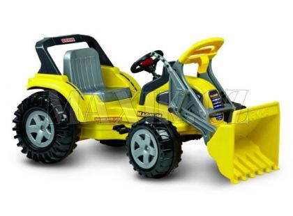 Šlapací traktor MAGNUM+drapák