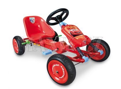 Šlapací čtyřkolka CARS Go Kart Smoby 459104