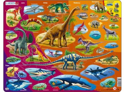 Larsen Puzzle Dinosauři 2
