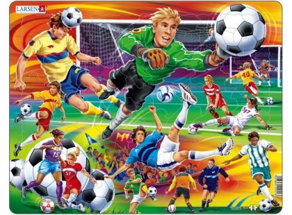 Larsen Puzzle Fotbal - soccer