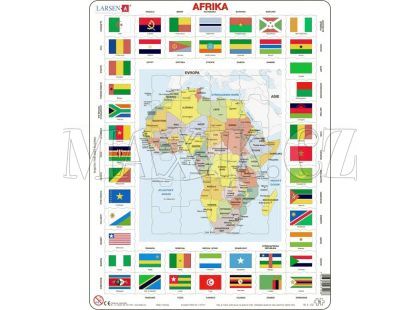 Larsen Puzzle Mapa Afriky