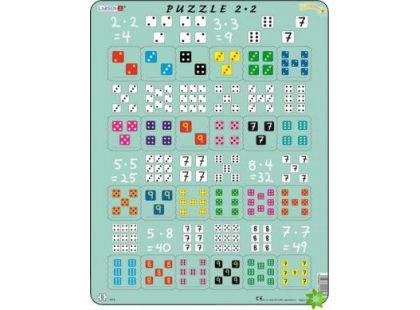 Larsen Puzzle Násobení s kostkami