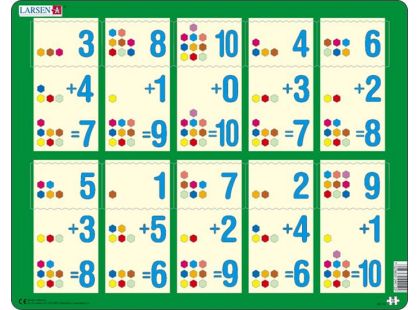 Larsen Puzzle Sčítání do 10 I.