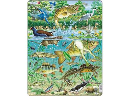 Larsen Puzzle Zvířata v rybníku