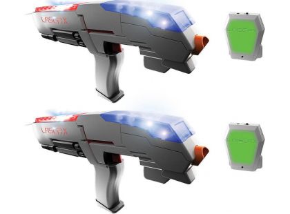 Laser-X pistole na infračervené paprsky dvojitá sada - Poškozený obal