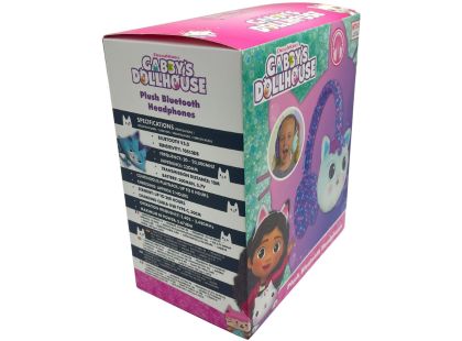 Lazerbuilt Gabbys Dollhouse Plush Bluetooth Headphones - Mercat