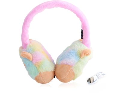 Lazerbuilt Squishmallows Plush Bluetooth Headphones - Leonard