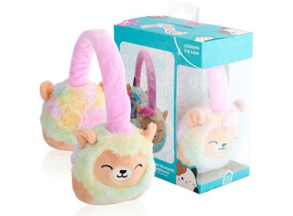 Lazerbuilt Squishmallows Plush Bluetooth Headphones - Leonard