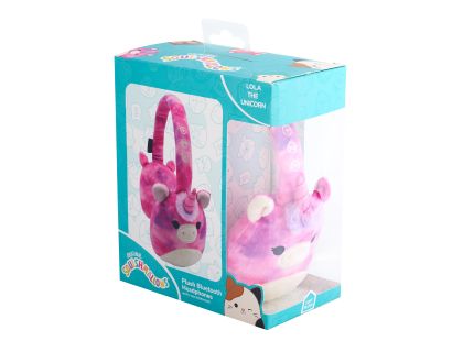 Lazerbuilt Squishmallows Plush Bluetooth Headphones - Lola