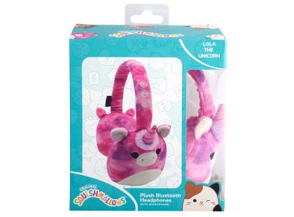 Lazerbuilt Squishmallows Plush Bluetooth Headphones - Lola