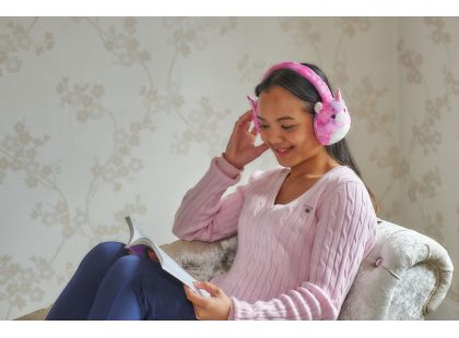 Lazerbuilt Squishmallows Plush Bluetooth Headphones - Lola