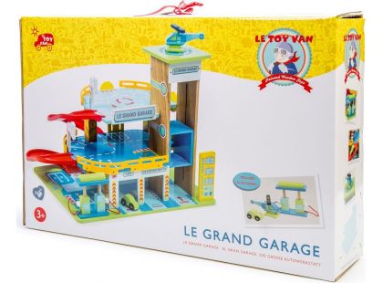 Le Toy Van Garáž Le Grand - Oiškozený obal