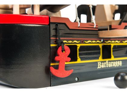 Le Toy Van Pirátská loď Barbarossa