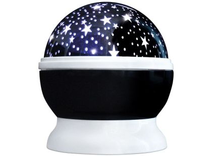 LED vánoční projekční koule, multicolor, 9 režimů, otáčení, USB, 4 x AAA - Poškozený obal