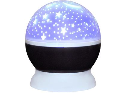 LED vánoční projekční koule, multicolor, 9 režimů, otáčení, USB, 4 x AAA - Poškozený obal