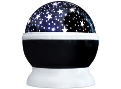 LED vánoční projekční koule, multicolor, 9 režimů, otáčení, USB, 4 x AAA