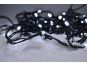 LED venkovní vánoční řetěz, 200 LED, 20 m, přívod 5 m, 8 funkcí, časovač, IP44, studená bílá 2