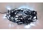 LED venkovní vánoční řetěz, 200 LED, 20 m, přívod 5 m, 8 funkcí, časovač, IP44, studená bílá 3