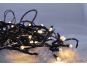 LED venkovní vánoční řetěz, 500 LED, 50 m, přívod 5 m, 8 funkcí, časovač, IP44, teplá bílá 2