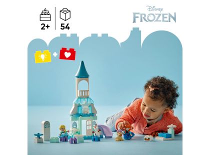 LEGO® DUPLO® Disney 10455 Ledové království: Anna a Elsa a oslava na hradě