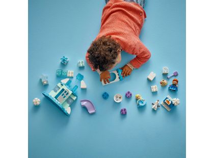 LEGO® DUPLO® Disney 10455 Ledové království: Anna a Elsa a oslava na hradě