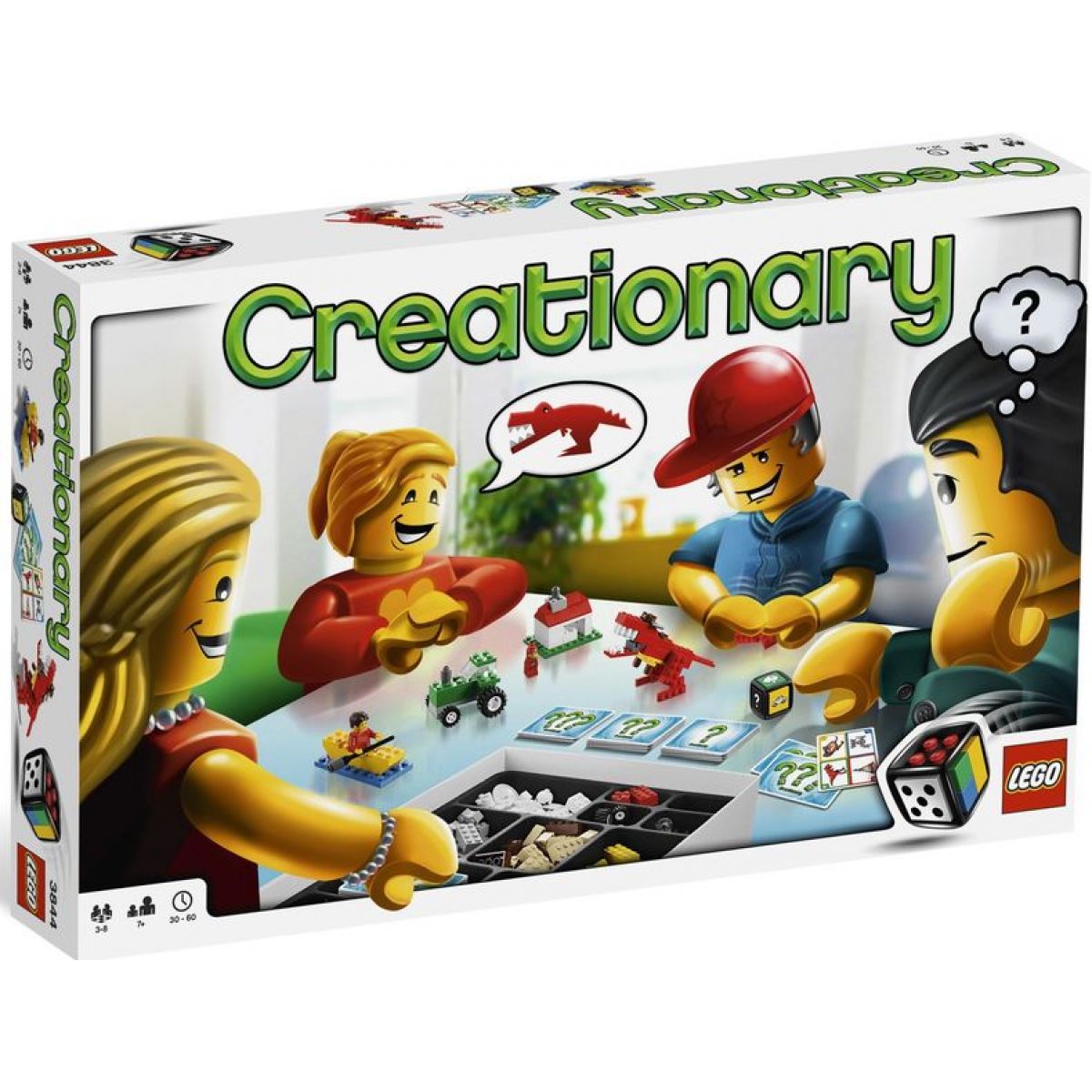 LEGO 3844 Stolní hra Představ si a postav