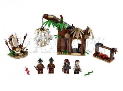 LEGO 4182 Piráti z Karibiku Útěk před kanibaly