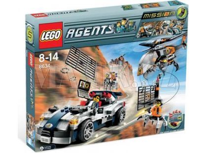 LEGO AGENTS Honička v turbo vozidle