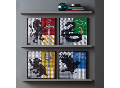 LEGO® ART 31201 Harry Potter™ Erby bradavických kolejí