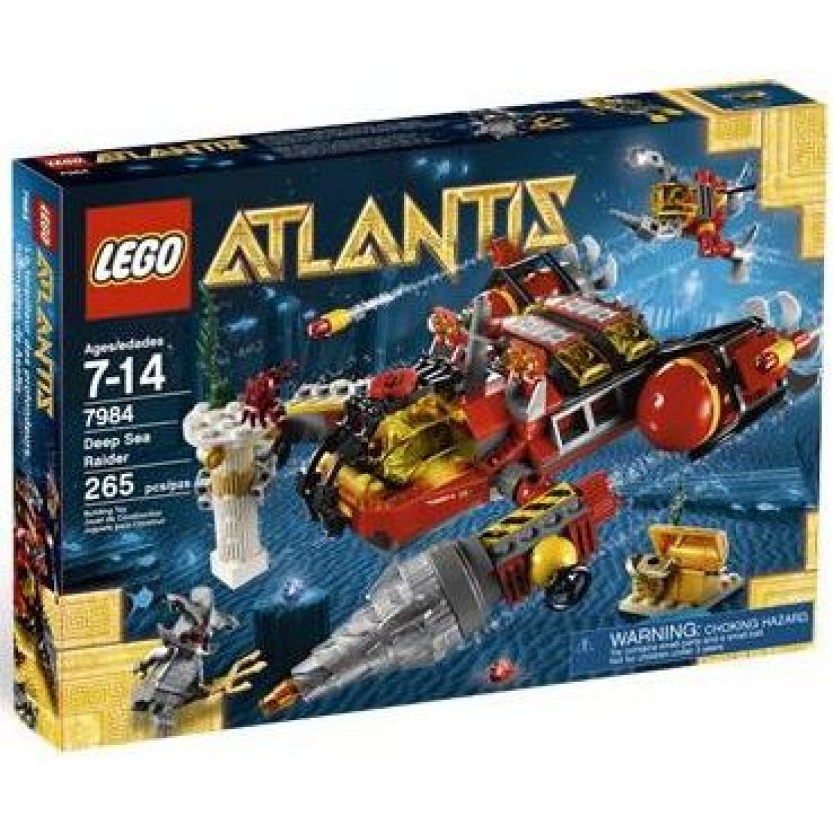 LEGO Atlantis 7984 Hlubokomořské rypadlo