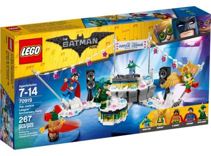 LEGO Batman Movie 70919 Výroční oslava Ligy spravedlivých