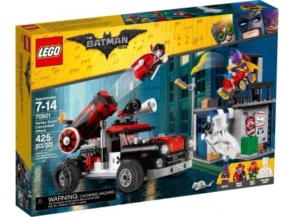LEGO Batman Movie 70921 Harley Quinn™ a útok dělovou koulí