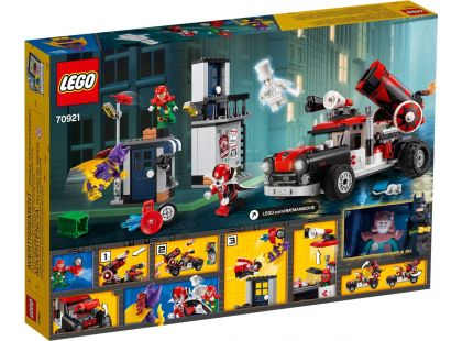 LEGO Batman Movie 70921 Harley Quinn™ a útok dělovou koulí