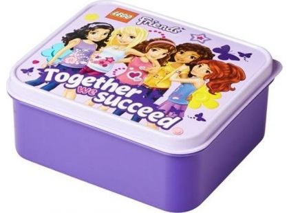 LEGO Box na svačinu - Friends fialový