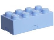 LEGO Box na svačinu 10 x 20 x 7,5 cm Světle modrý