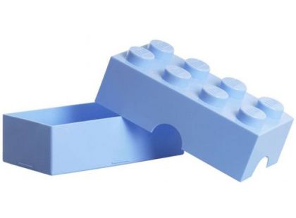 LEGO® Box na svačinu 10 x 20 x 7,5 cm světle modrý