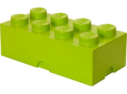 LEGO Box na svačinu 10x20x7,5cm Světle zelená