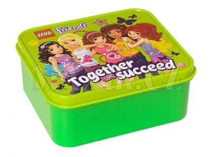 LEGO Box na svačinu - Friends zelený