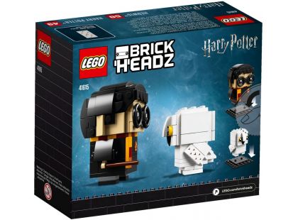 LEGO BrickHeadz 41615 Harry Potter™ a Hedvika™ - Poškozený obal