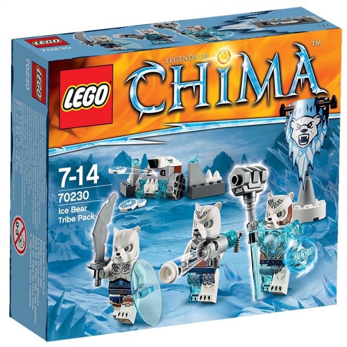 LEGO Chima 70230 Smečka kmene Ledních medvědů